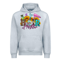 Heather Grey hair hustler hairstylist Urban Hoodie - Artiststas