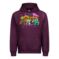 Mauve Wine hair hustler hairstylist Urban Hoodie - Artiststas