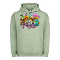 Pigment Oil Green hair hustler hairstylist Urban Hoodie - Artiststas