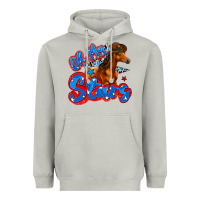 Moon Dust oh my stars horse Heavyweight Hoodie - Zillion Design Studio