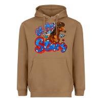 Toasted Coconut oh my stars horse Heavyweight Hoodie - Zillion Design Studio