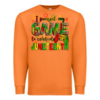 Carrot i paused my game to celebrate juneteenth Premium Sweatshirt - Zillion Design Studio