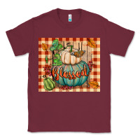 Burgundy blessed tumbler Classic Tee - BundleAndBundleShop