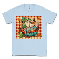 Dusty Blue blessed tumbler Classic Tee - BundleAndBundleShop