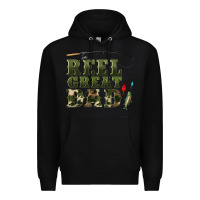 Black reel great dad Premium Hoodie - Artiststas