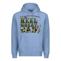 Colony Blue reel great dad Premium Hoodie - Artiststas