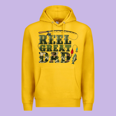 Reel Great Dad Premium Hoodie Designed By Artiststas