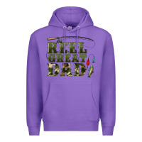 Purple reel great dad Premium Hoodie - Artiststas