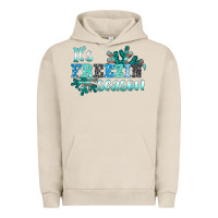 Pigment French Oak it's freezin' season Urban Hoodie - AdoDesignShop