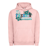 Pigment Salmon it's freezin' season Urban Hoodie - AdoDesignShop