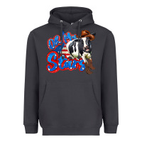 Smoke oh my stars cow Heavyweight Hoodie - Zillion Design Studio