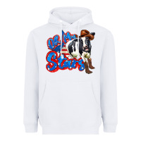 White oh my stars cow Heavyweight Hoodie - Zillion Design Studio