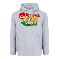 Heather Grey black history month Heavyweight Hoodie - texasbilliewilder