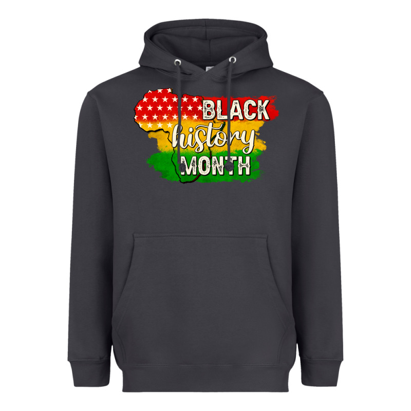 Black History Month Heavyweight Hoodie by texasbilliewilder | Teevron