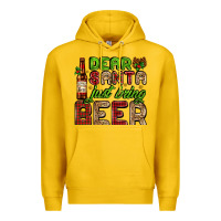 Lemon dear santa just bring a beer with a beer bottle Premium Hoodie - AdoDesignShop