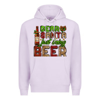 Dear Santa Just Bring A Beer With A Beer Bottle Premium Hoodie | Teevron
