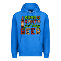 True Royal dear santa just bring a beer with a beer bottle Premium Hoodie - AdoDesignShop