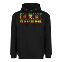 Black black is beautiful juneteenth Heavyweight Hoodie - texasbilliewilder