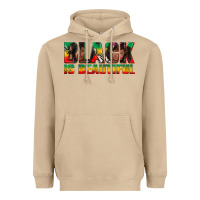 Mushroom black is beautiful juneteenth Heavyweight Hoodie - texasbilliewilder
