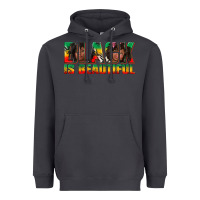 Smoke black is beautiful juneteenth Heavyweight Hoodie - texasbilliewilder