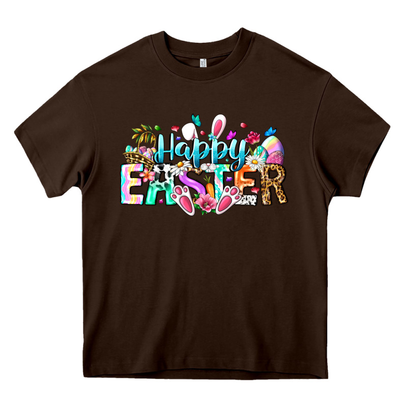 Happy Easter Bunny Heavy Core Tee by CowhideDigitalArt | Teevron
