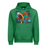 Emerald free spirit native american indian headdress Urban Hoodie - Artiststas