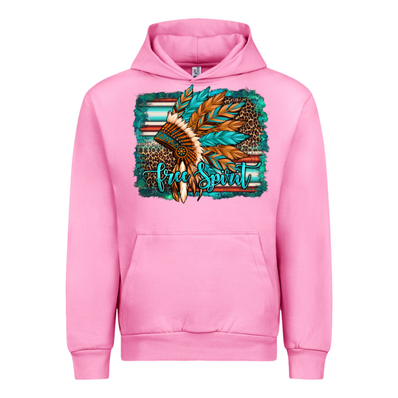 Free Spirit Native American Indian Headdress Urban Hoodie by Artiststas | Teevron