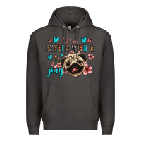 Smoke life is better with a pug Premium Hoodie - Jasminsmagicworld