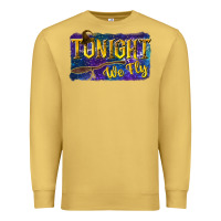 Antique Gold Tonight We Fly Premium Sweatshirt - texasbilliewilder