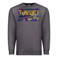 Charcoal Heather Tonight We Fly Premium Sweatshirt - texasbilliewilder