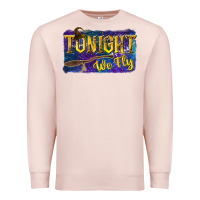 Pale Pink Tonight We Fly Premium Sweatshirt - texasbilliewilder