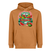 Meerkat watermelon truck Heavyweight Hoodie - Zillion Design Studio