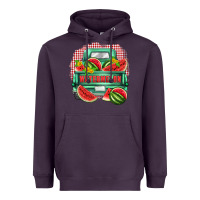 Plum watermelon truck Heavyweight Hoodie - Zillion Design Studio