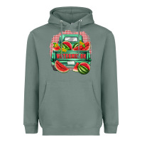 Sage watermelon truck Heavyweight Hoodie - Zillion Design Studio