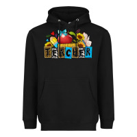 Black teacher Heavyweight Hoodie - Zillion Design Studio