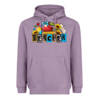 Lavender teacher Heavyweight Hoodie - Zillion Design Studio