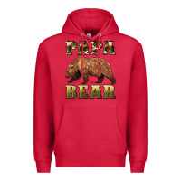 Cardinal papa bear Premium Hoodie - Artiststas