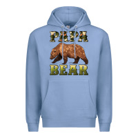 Colony Blue papa bear Premium Hoodie - Artiststas