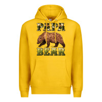 Lemon papa bear Premium Hoodie - Artiststas