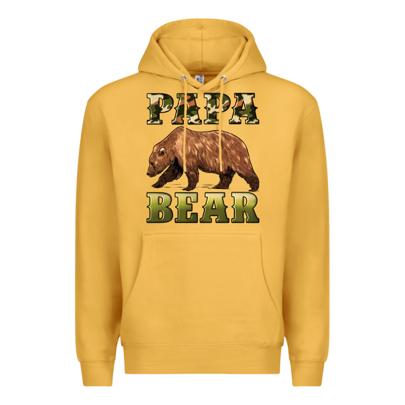 Papa Bear Premium Hoodie by Artiststas | Teevron
