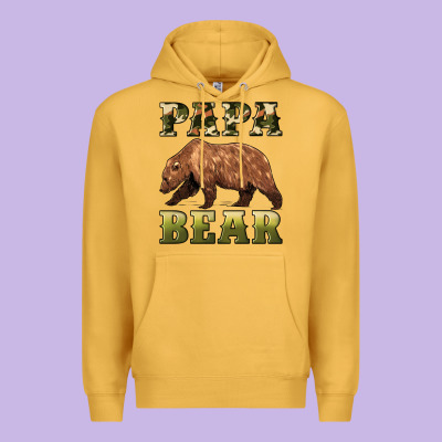 Papa Bear Premium Hoodie Designed By Artiststas