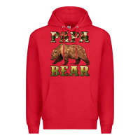 Red papa bear Premium Hoodie - Artiststas