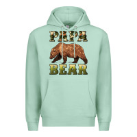 Seafoam papa bear Premium Hoodie - Artiststas