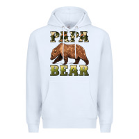 White papa bear Premium Hoodie - Artiststas