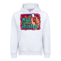 White nail hustler serape leopard background Urban Hoodie - Artiststas