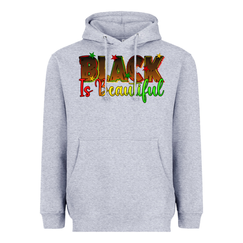 Black Is Beautiful Juneteenth Heavyweight Hoodie by texasbilliewilder | Teevron