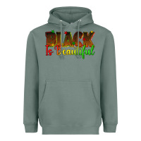Sage black is beautiful juneteenth Heavyweight Hoodie - texasbilliewilder