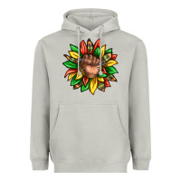 Moon Dust black history sunflower Heavyweight Hoodie - texasbilliewilder