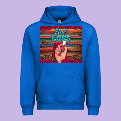 Nail Boss Urban Hoodie Designed By Artiststas
