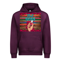 Mauve Wine nail boss Urban Hoodie - Artiststas